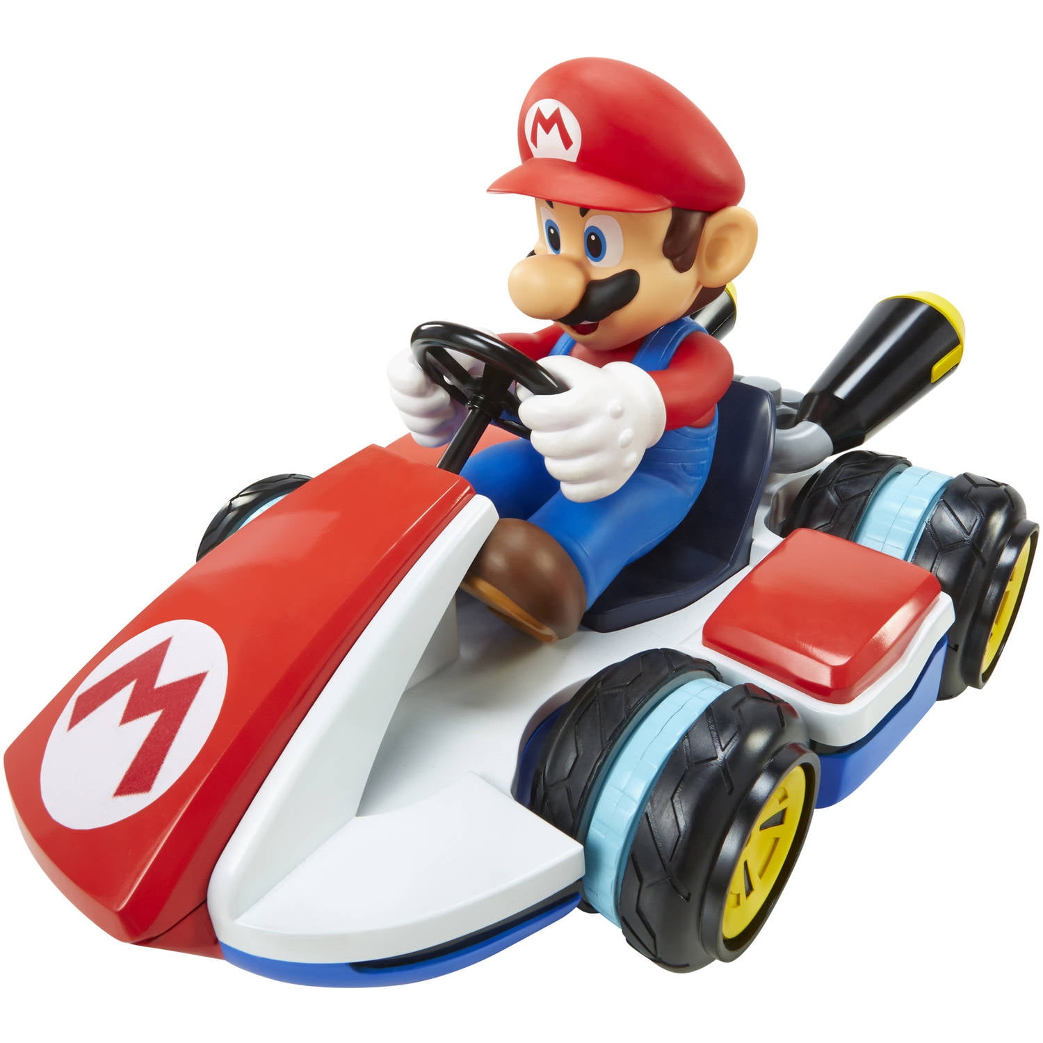 Nintendo Super Mario Radio Control Kart Anti-Gravity RC Vehicle (Red, 100 ft Range) 3kjx4