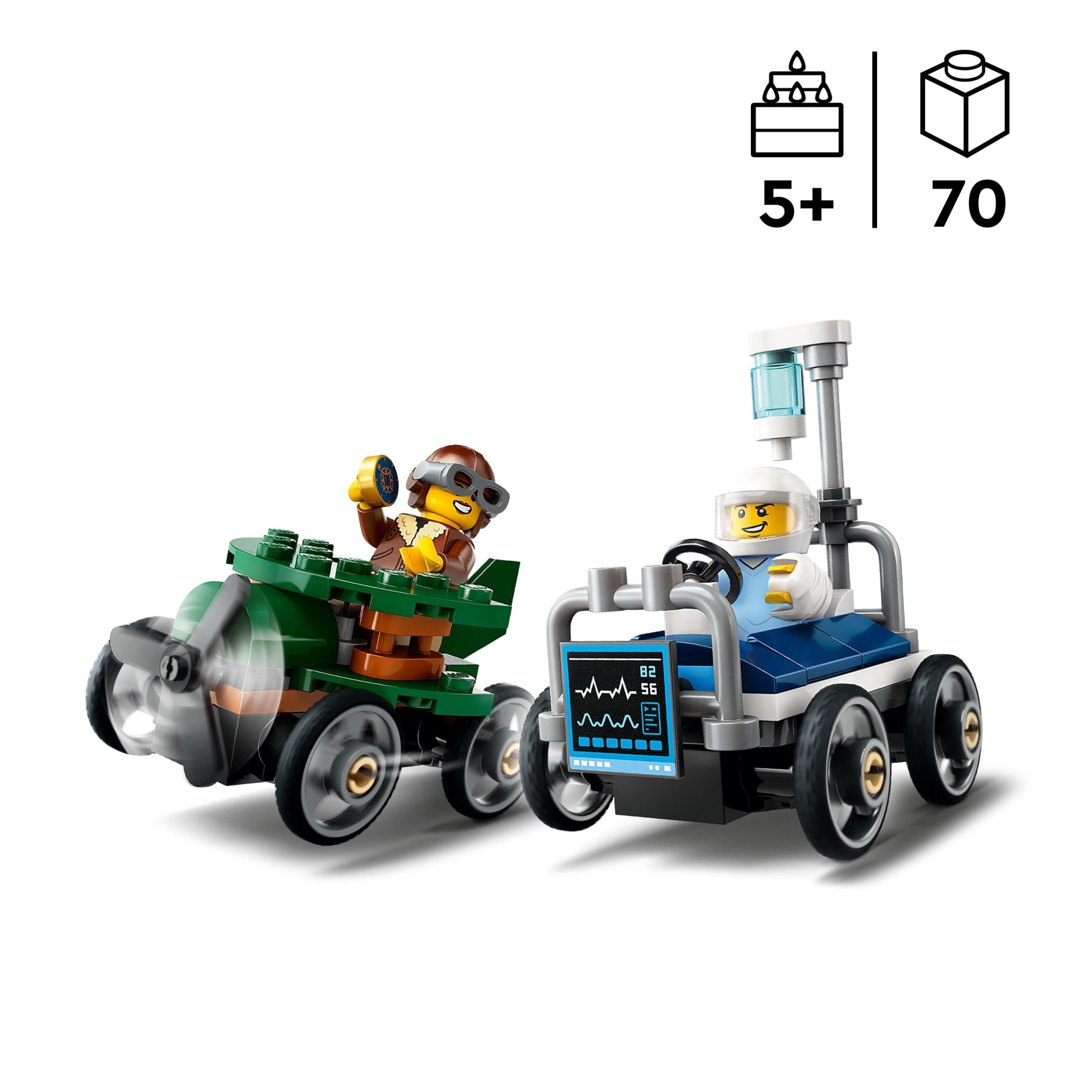 LEGO City Built For Speed Vehicle Building Set (4-in-1 Multi-Pack, 348 Pieces) fp2vo - Image 6