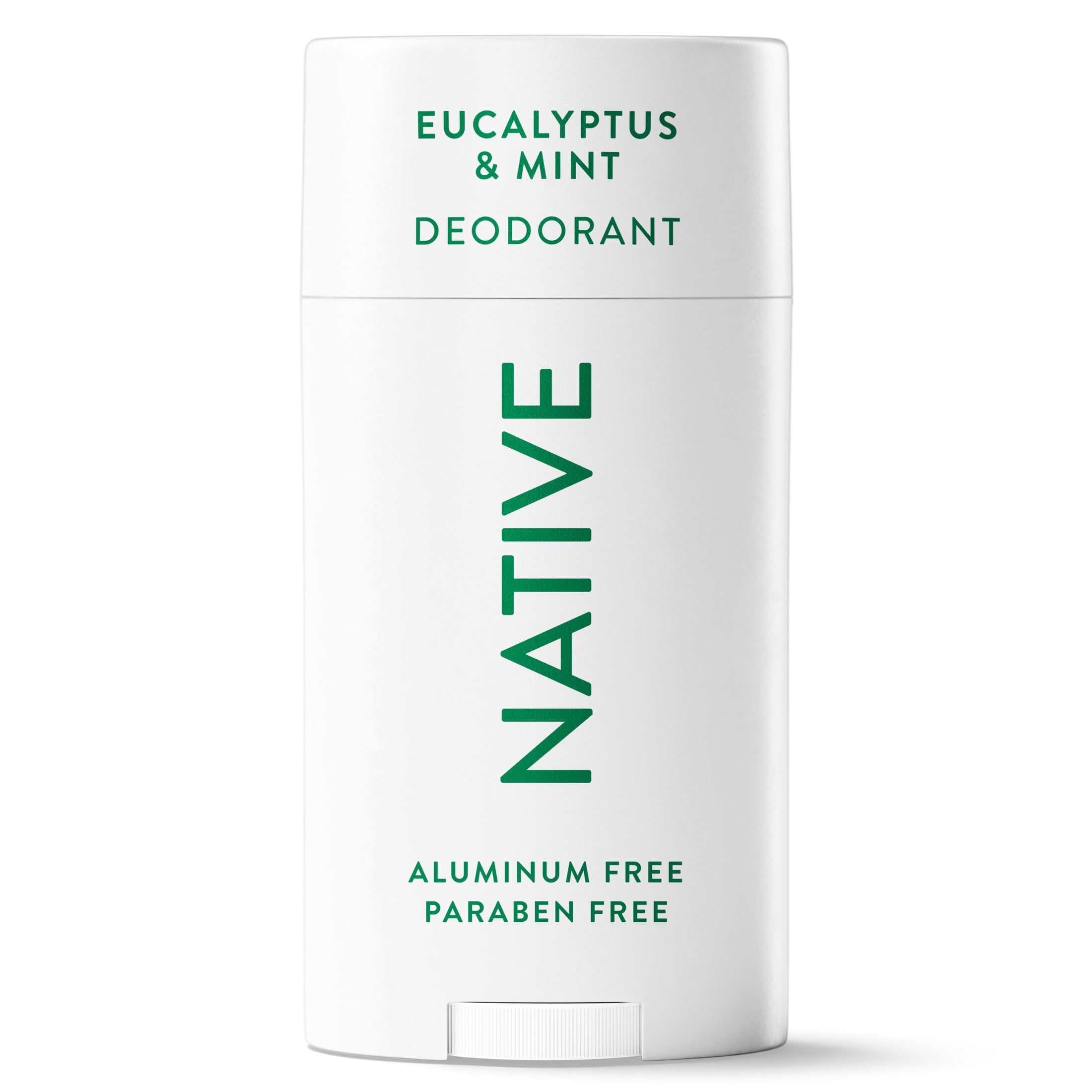 Native Deodorant, Aluminum Free, Eucalyptus & Mint, Long-Lasting Odor Protection (Eucalyptus & Mint, 2.65 oz) n6wcg