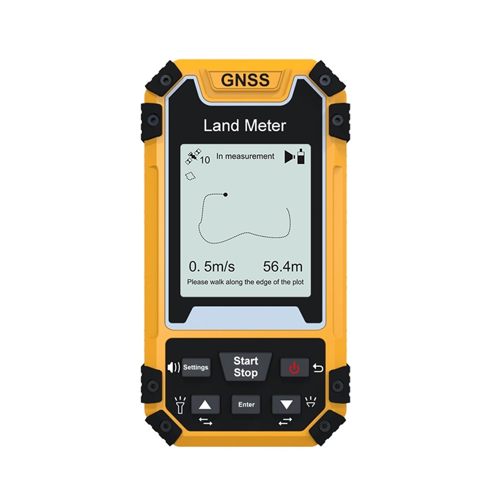 Dag S1 Portable GPS Land Measuring Meter with 2.4 inch Screen for Surveying and Mapping (Black, 4.61 in x 2.40 in x 0.87 in) sua7d