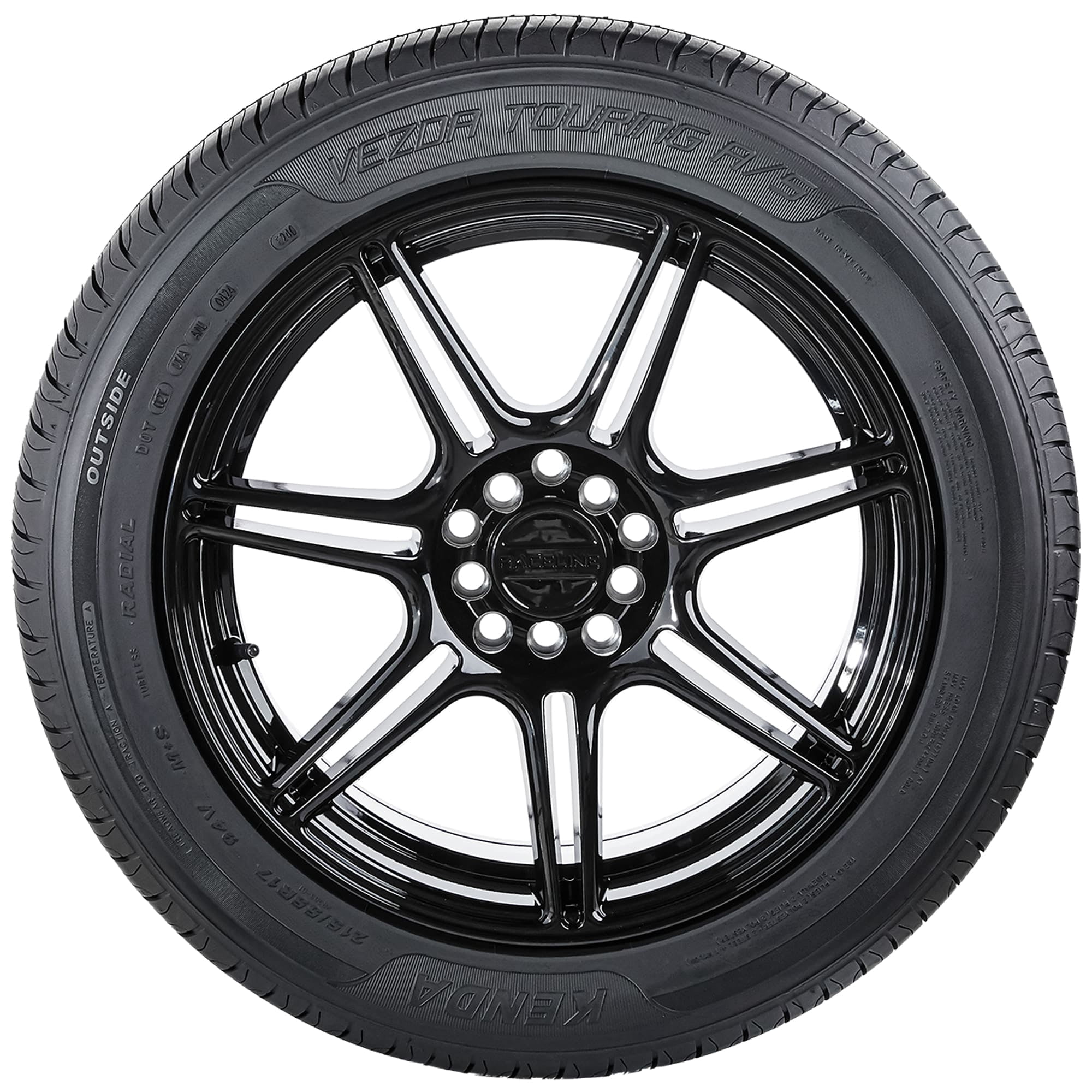 Kenda Vezda Touring A/S KR205 All Season Passenger Tire (Black, 235/45R18) 9wdef