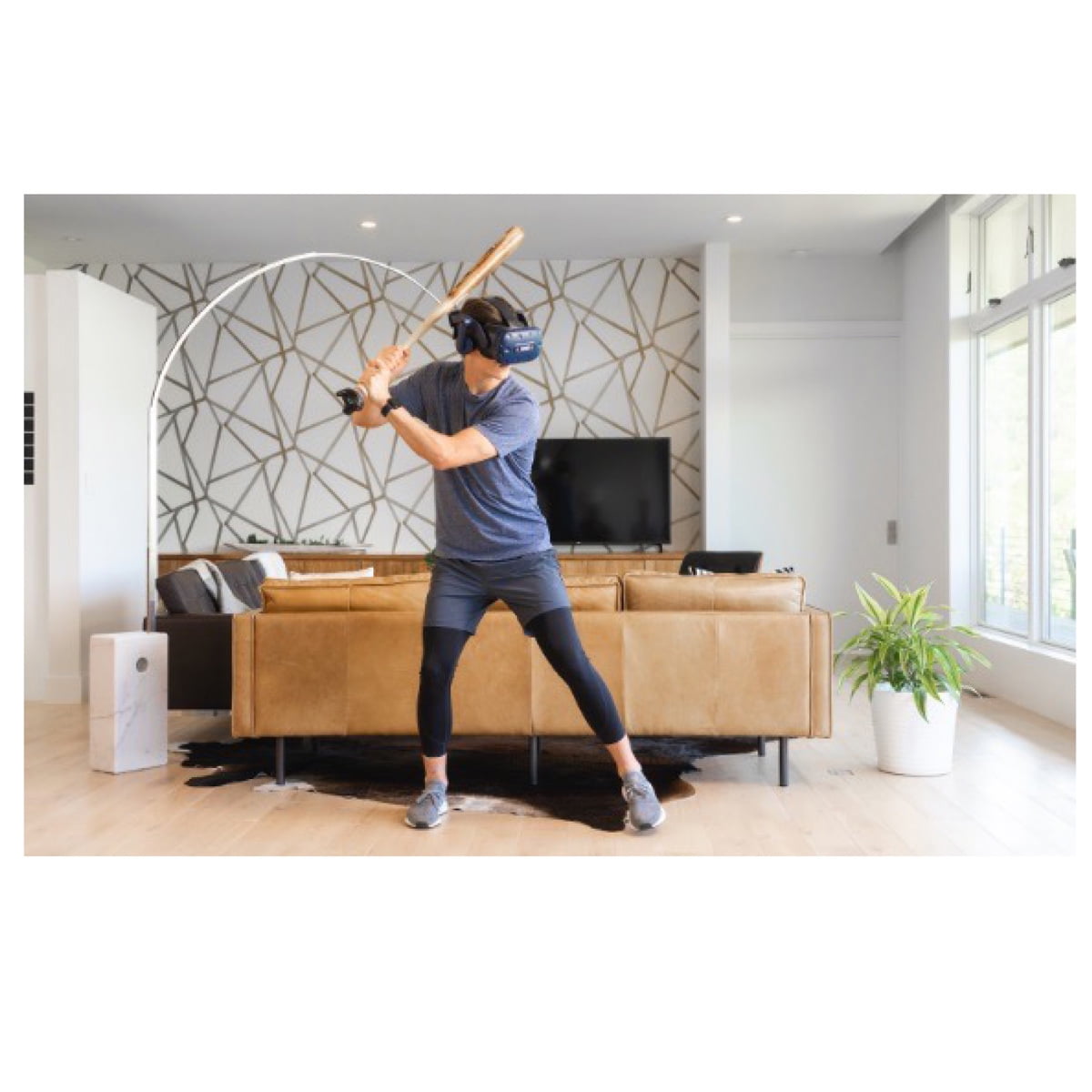 HTC VIVE Tracker (3.0) Full Body Tracking VR Bundle with Rebuff Reality TrackBelt and 2 TrackStraps (3 Pack, Black) 0jpld