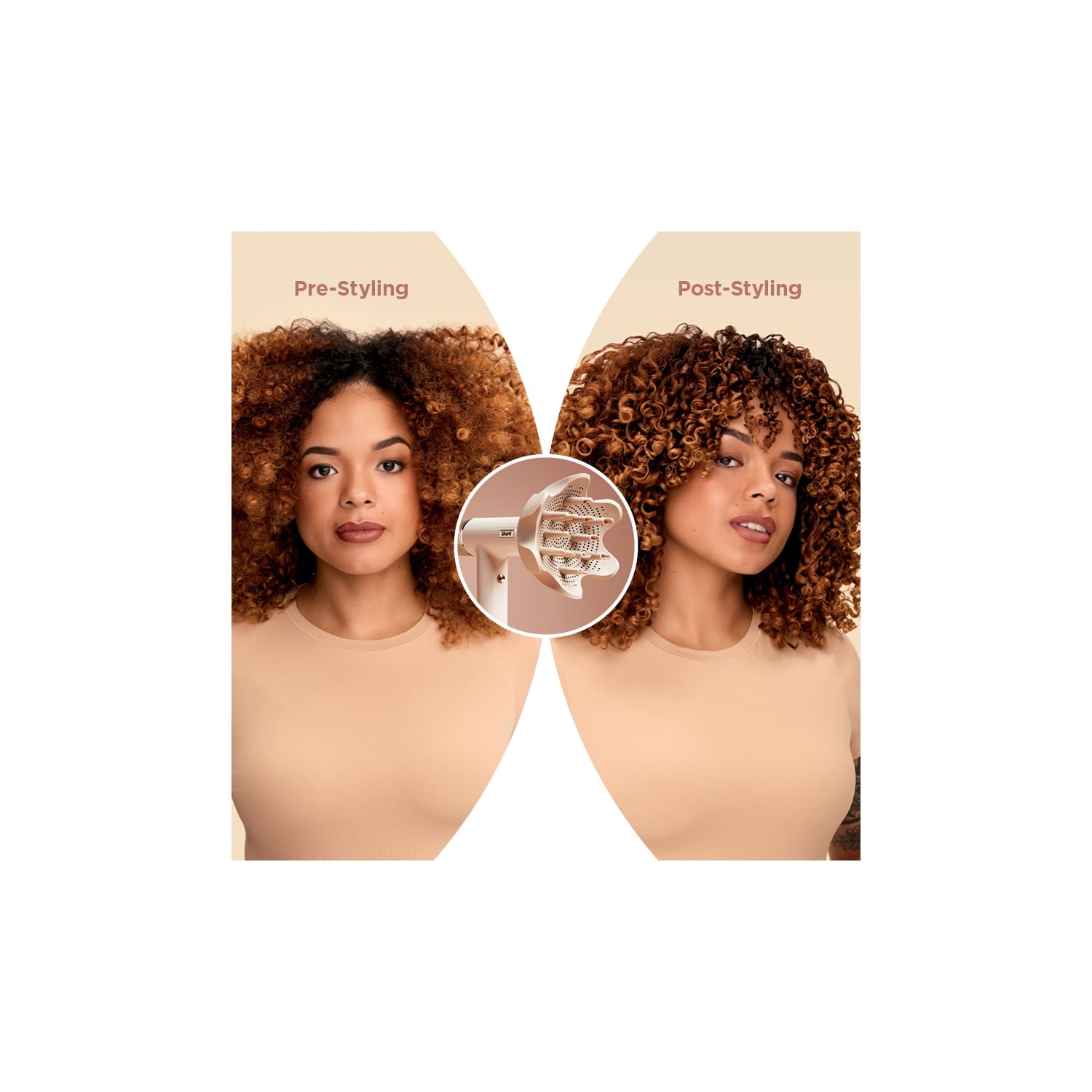 Shark SpeedStyle Hair Dryer & RapidGloss Finisher, Lightweight Ionic Styling Tool (White, 1.69 lb) 5s0ou