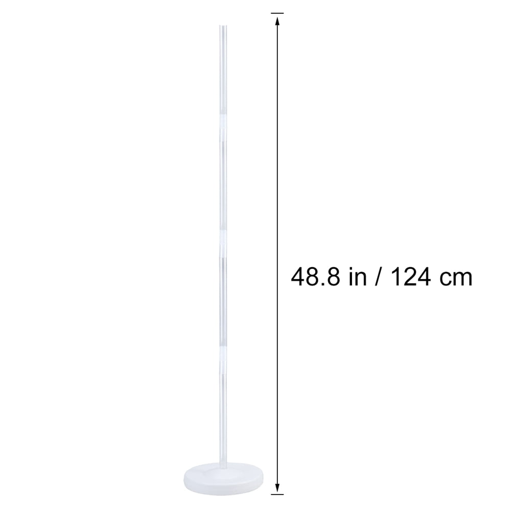 Homemaxs Balloon Arch Kit with Water Fillable Base, Reusable Party Decoration Stand (White, 3 Pack) nnjml
