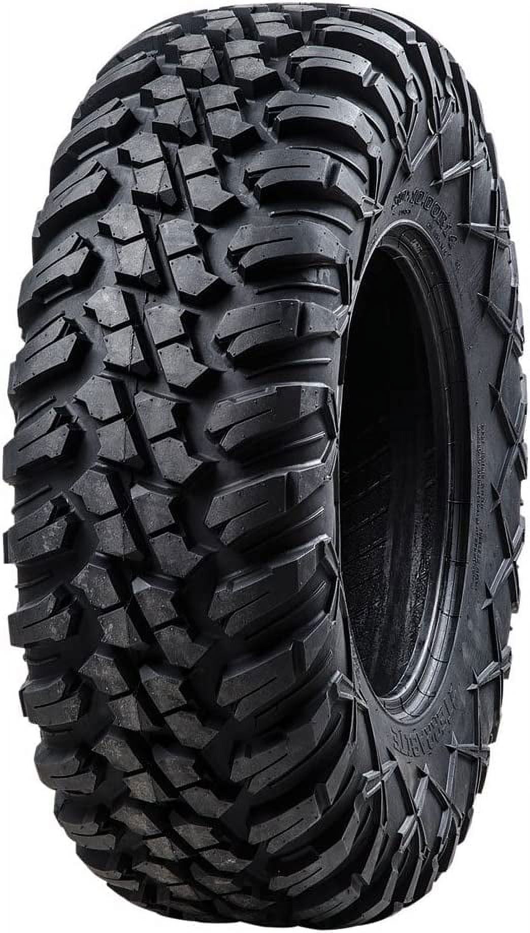 Tusk Terrabite UTV ATV Radial Tires (Set of 4, 27x9-14 Front and 27x11-14 Rear) h3kdh