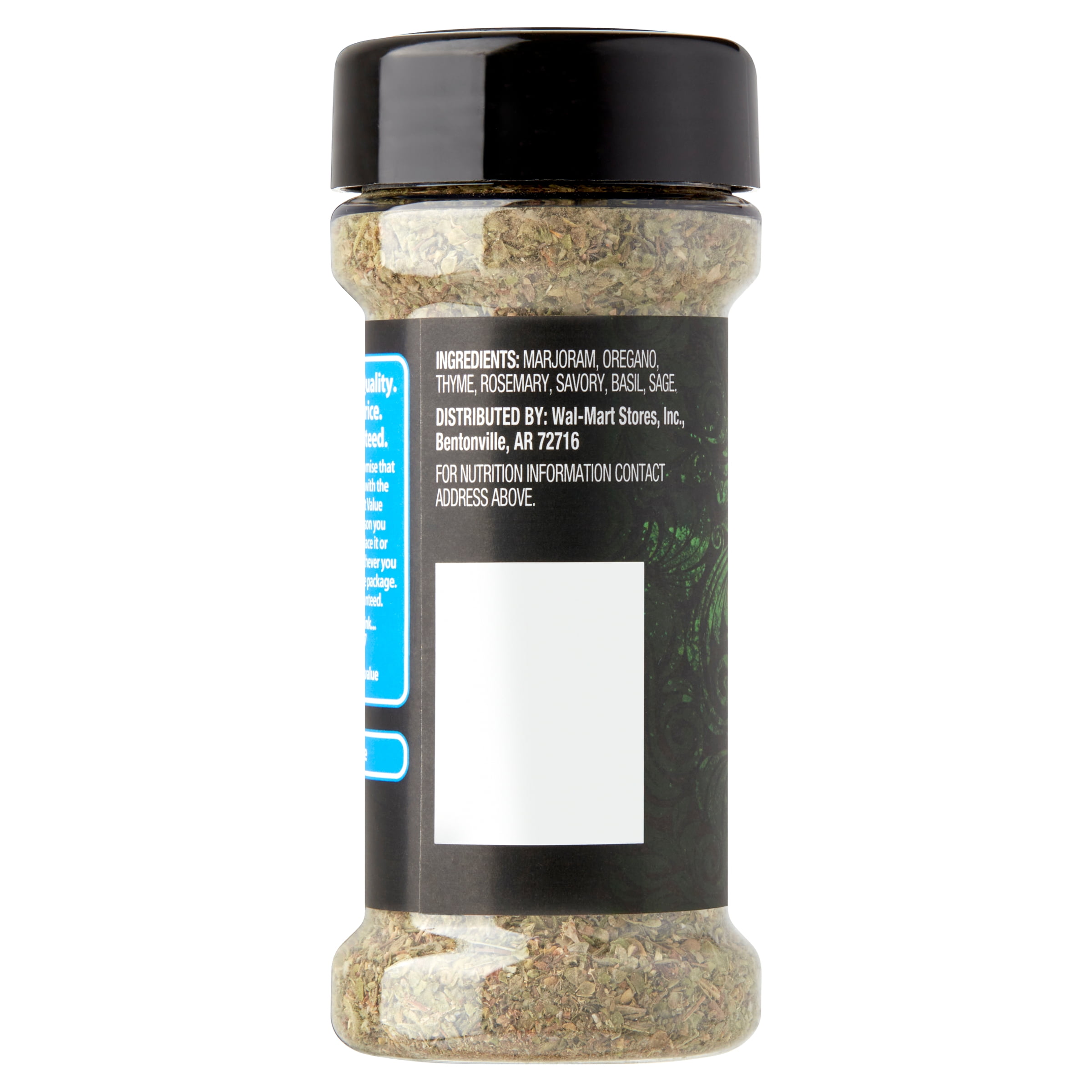 Great Value Italian Seasoning, Aromatic Herb Blend for Chicken and Pork (0.95 oz) aykhx