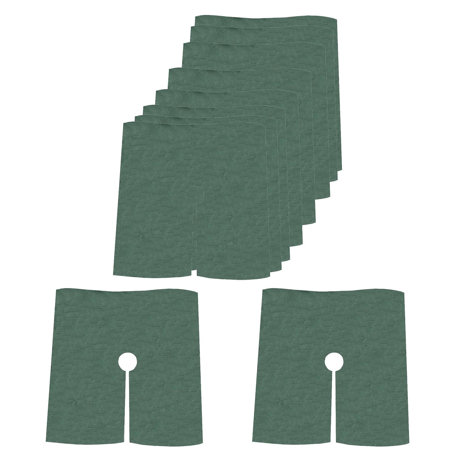 simhoa Tree Mulch Mat Landscaping Weed Barrier for Garden Protection (Green, 16.5 in, 10 Pack) j4gmx