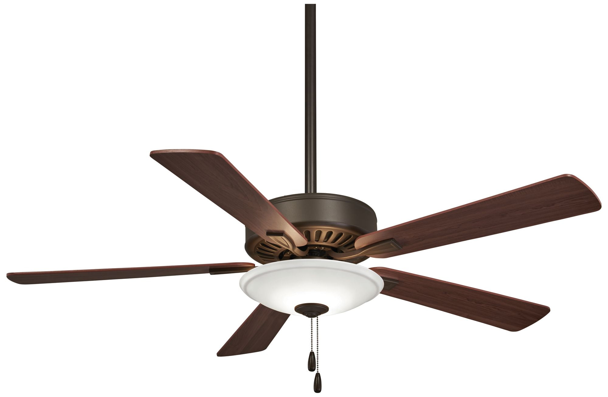 Minka-Aire Contractor LED Ceiling Fan with Light (Oil-Rubbed Bronze, 52 in) t8o6n