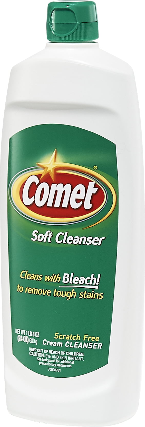 Comet Cleanser Cream with Bleach, Scratch-Free Multi-Surface Cleaner (6 Pack, 24 oz) ib95d