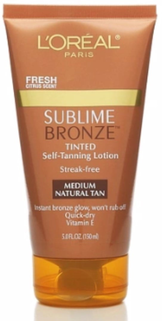 L'Oreal Paris Sublime Bronze Tinted Self-Tanning Lotion, Natural Tan, Medium (5 oz, 2 Pack) ly4zu