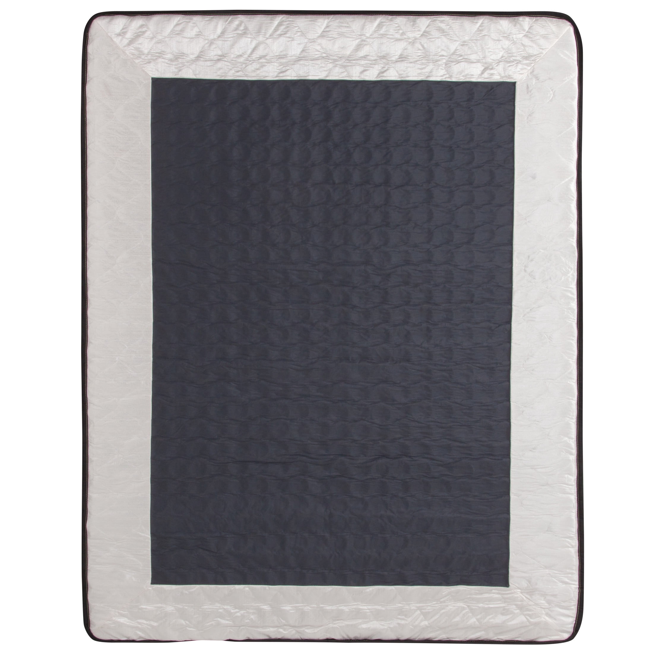 Merrick Lane Hybrid Mattress with Pocket Spring and Memory Foam (Queen, 60 in x 80 in x 12 in) 3k7i1