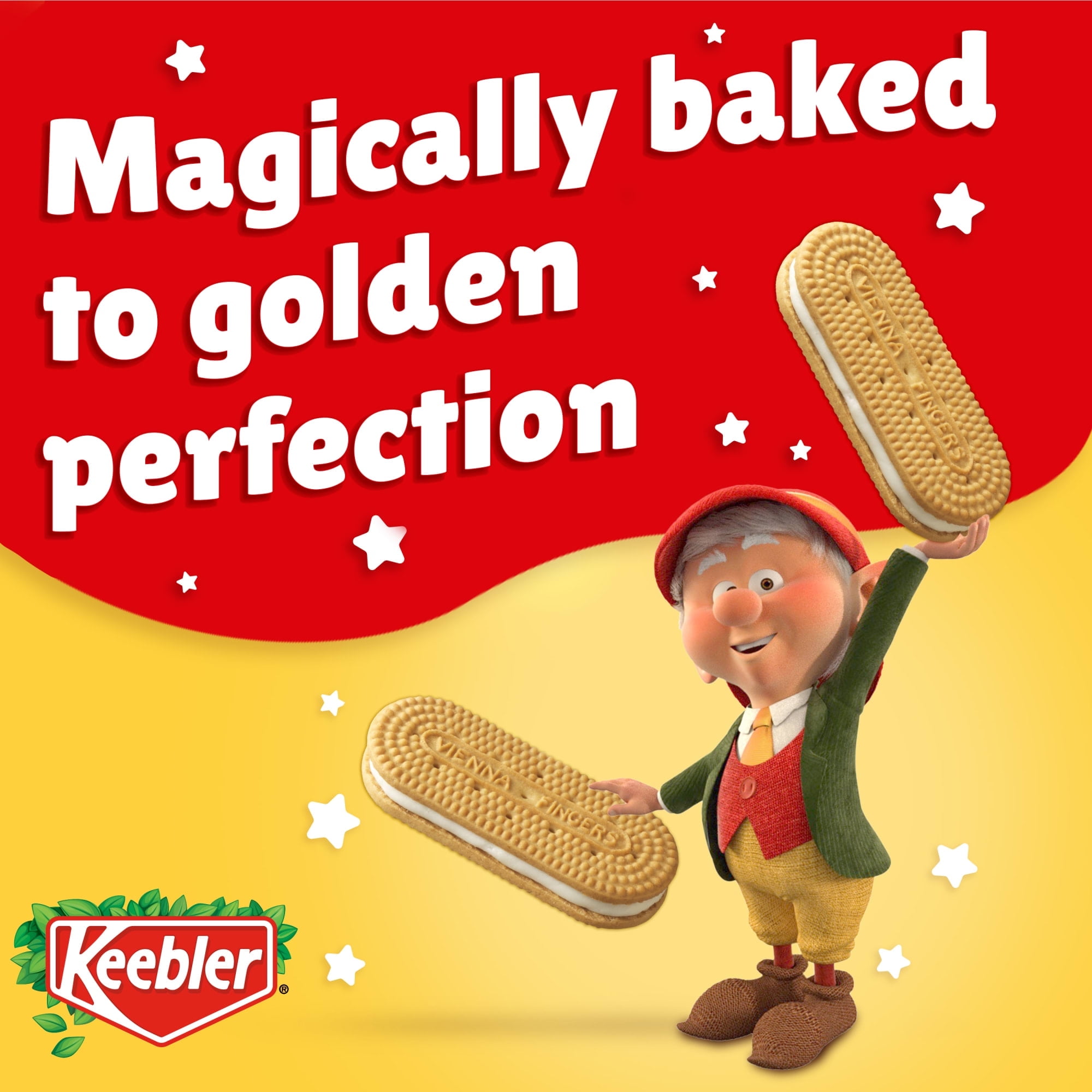 Keebler Vienna Fingers Sandwich Cookies with Crème Filling (12 oz) a9eqe