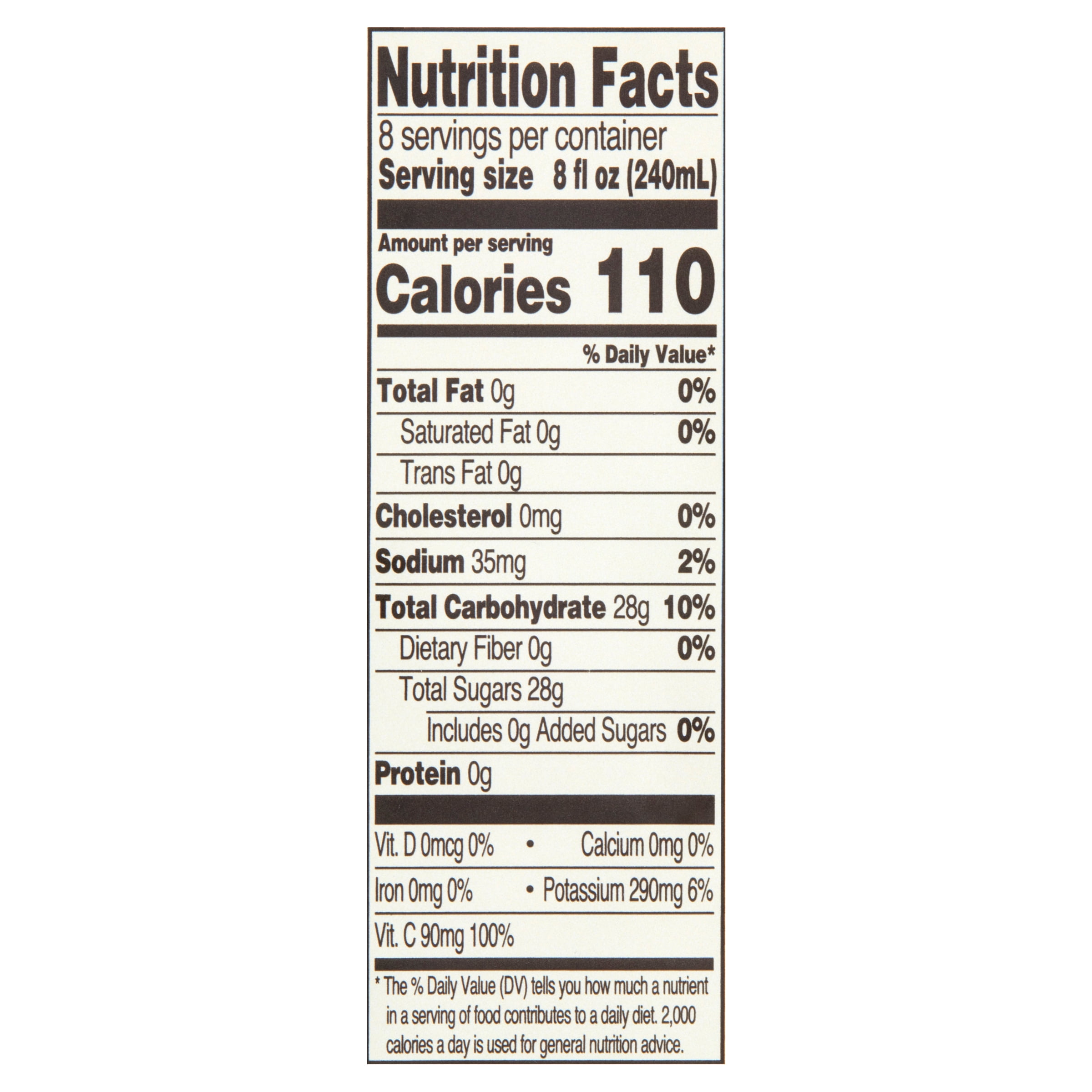 Great Value 100% Apple Juice, No Added Sweeteners, Pasteurized (64 fl oz) buwv4