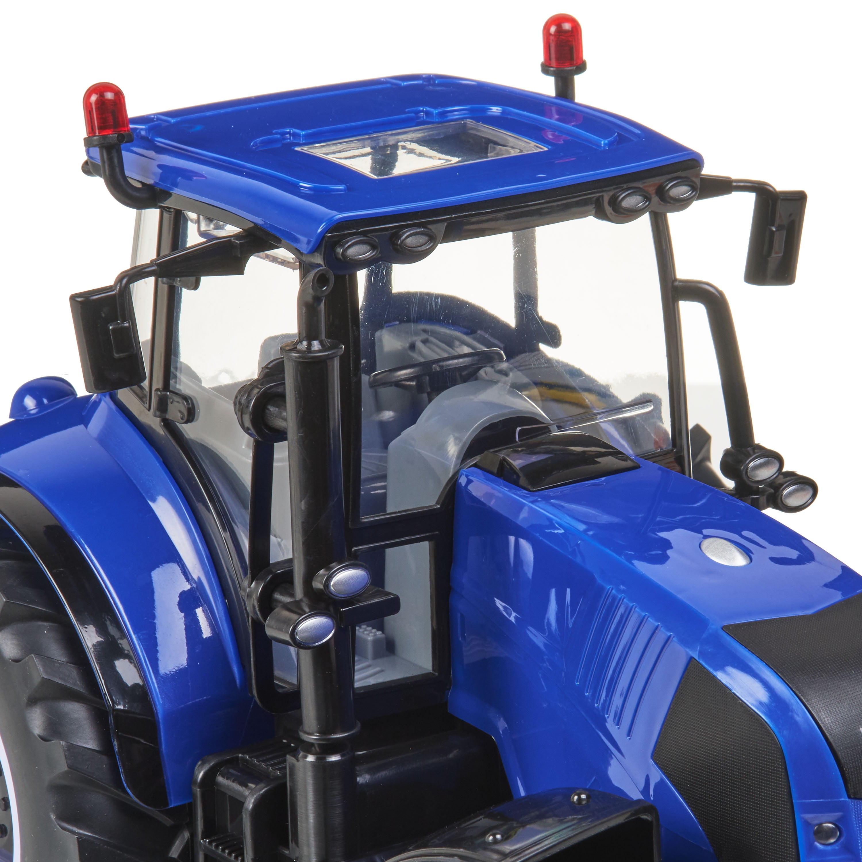 Adventure Force Farm Tractor Toy with Lights and Sounds (Blue, 1 ct) xyacq