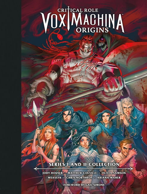 Critical Role Vox Machina Origins Library Edition Series I & II Collection (Hardcover, 2-Volume Set) y2kpb