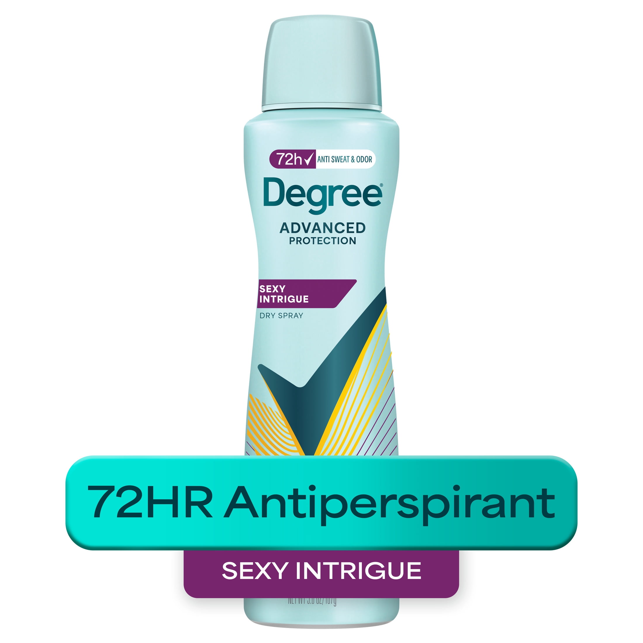 Degree Antiperspirant Deodorant Dry Spray, Sexy Intrigue, Motion-Activated Sweat and Odor Protection (3.8 oz) 20ti9