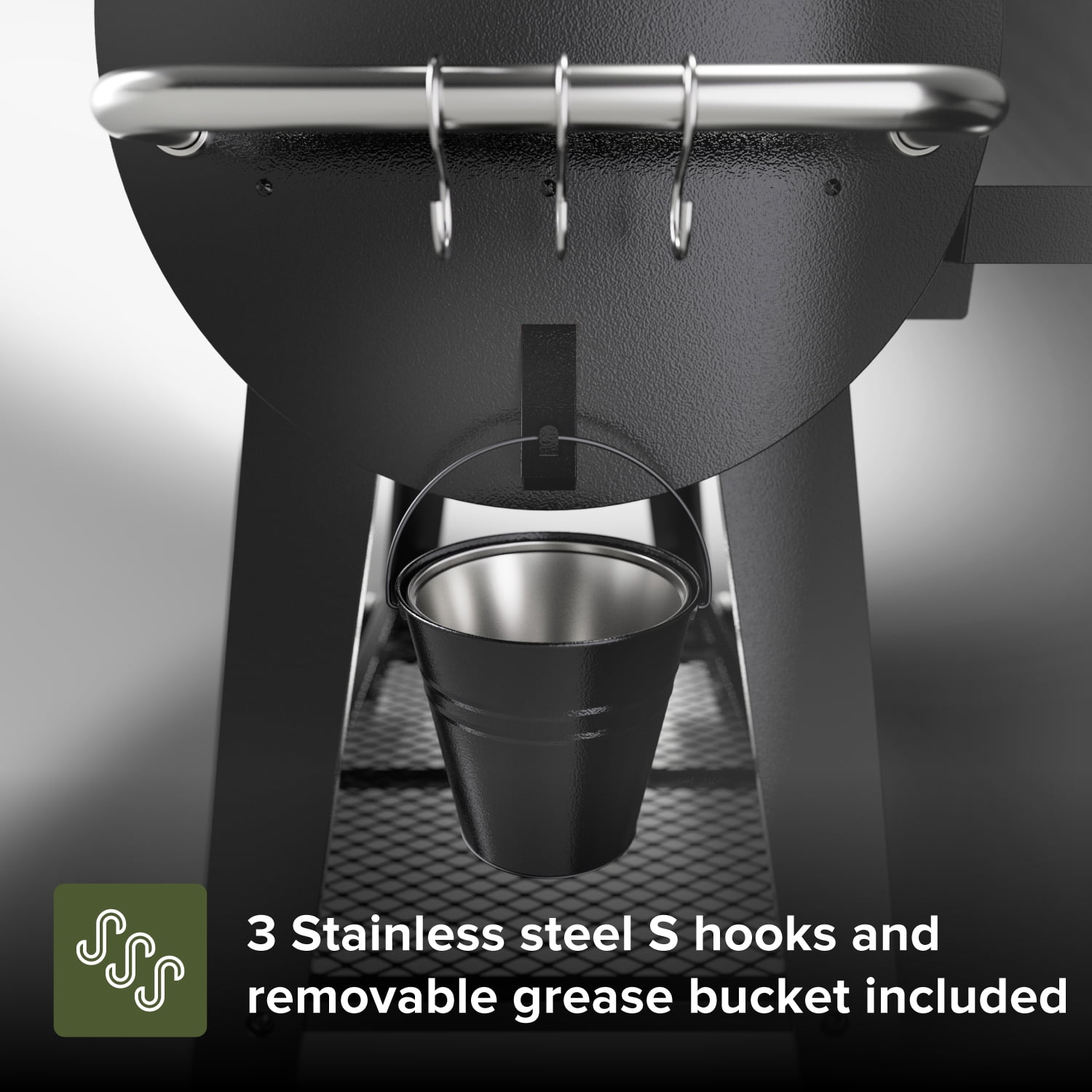 Nexgrill Oakford 715 Wood Pellet Grill and Smoker with Bluetooth Connectivity (Grey, 715 sq in) i0no4