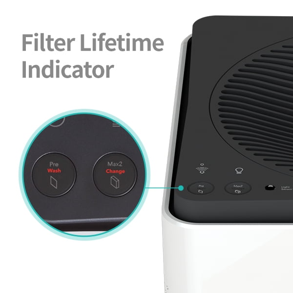 Coway Airmega 300S Smart Air Purifier with True HEPA Filtration and WiFi Connectivity (White, 1256 sq ft Coverage) u4drd