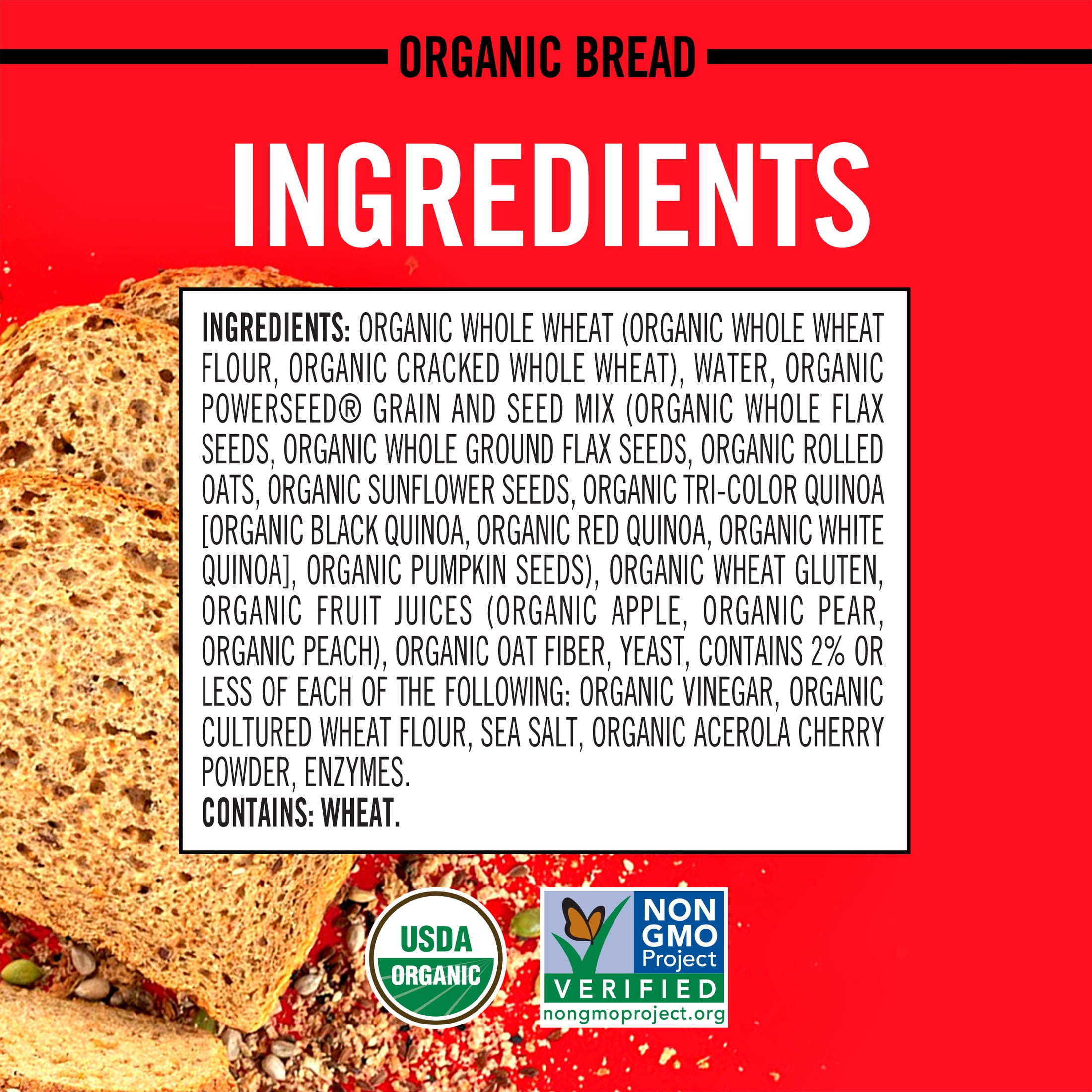Dave's Killer Bread Powerseed Organic Seeded Bread (25 oz) 4485j