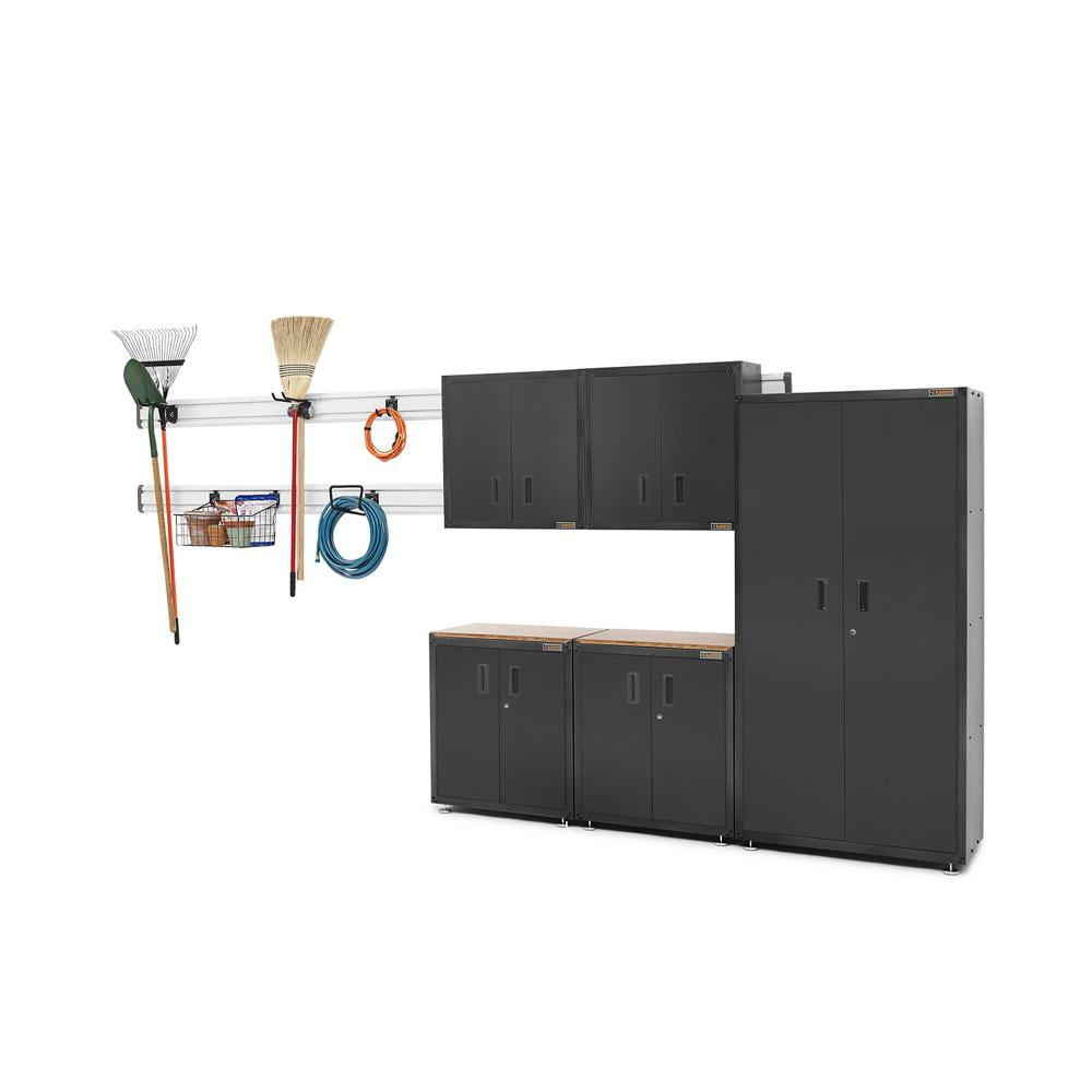 Gladiator GearTrack Wall Storage Channels (Grey, 48 in) kq4ly