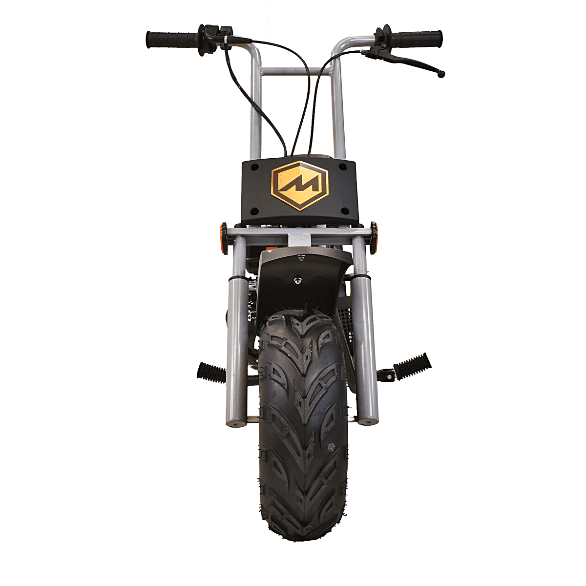 Massimo MB100 Minibike 79cc 2.5HP Gas Powered Off-Road Trail Bike (Black, 50 in x 24.2 in x 34.6 in) y0017