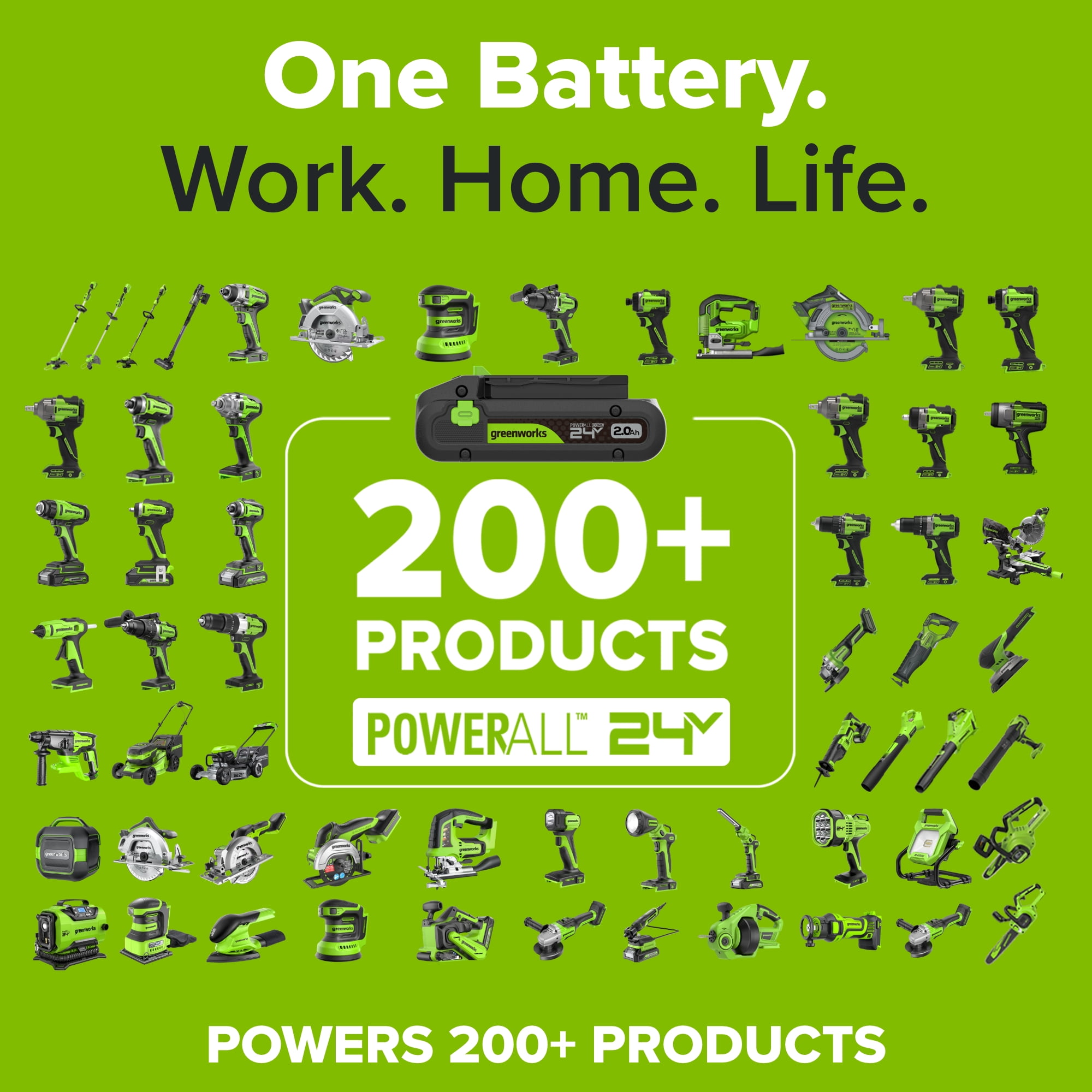 Greenworks 24V Brushless 3/8 in Drill Driver with USB-C Battery (Black, 1 Tool) o0noe