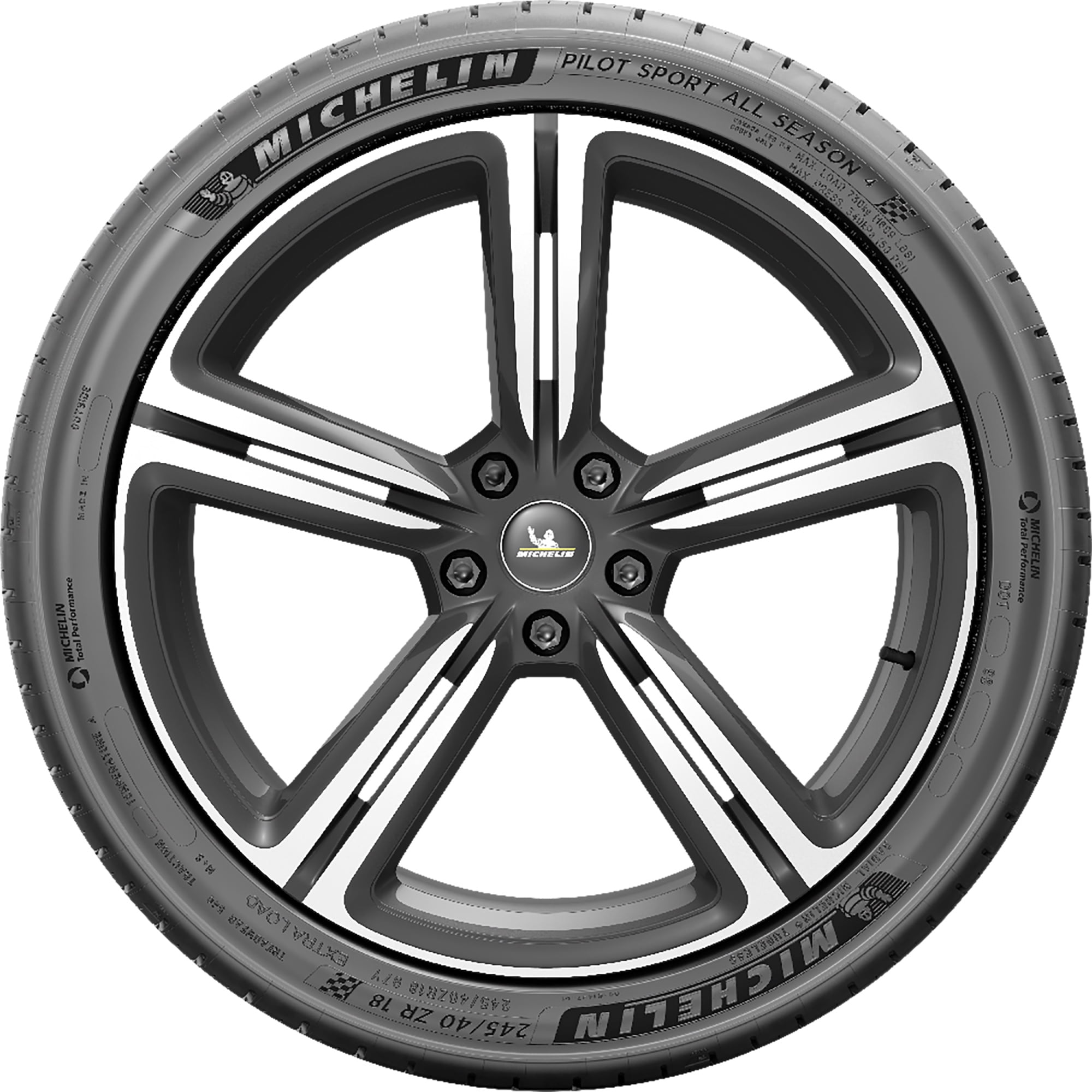 Michelin Pilot Sport All-Season 4 High-Performance Tire (325/30ZR19) ffh08