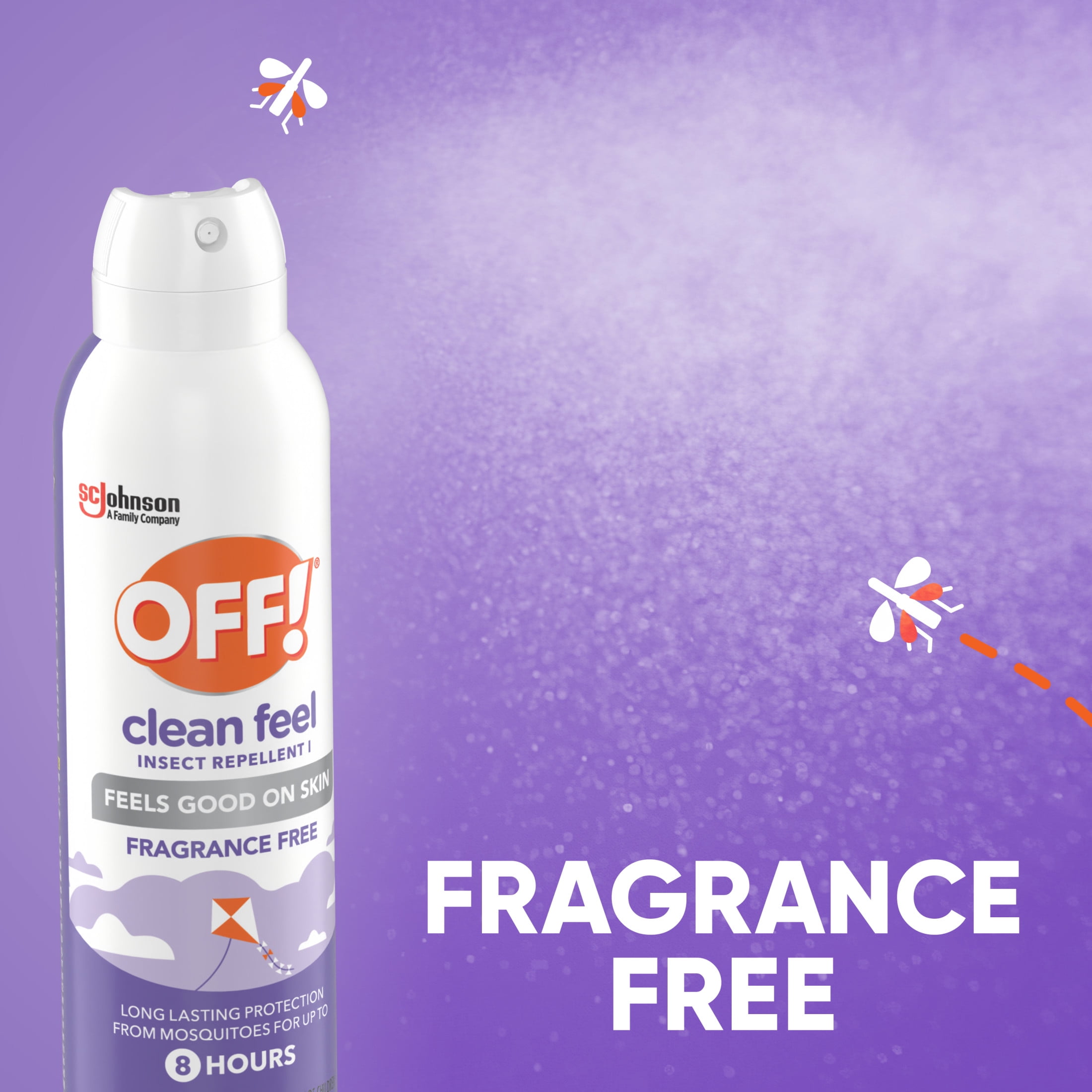 OFF! Clean Feel Picaridin Insect Repellent Spray, Non-Greasy Mosquito and Tick Protection (5 oz) a5wy8