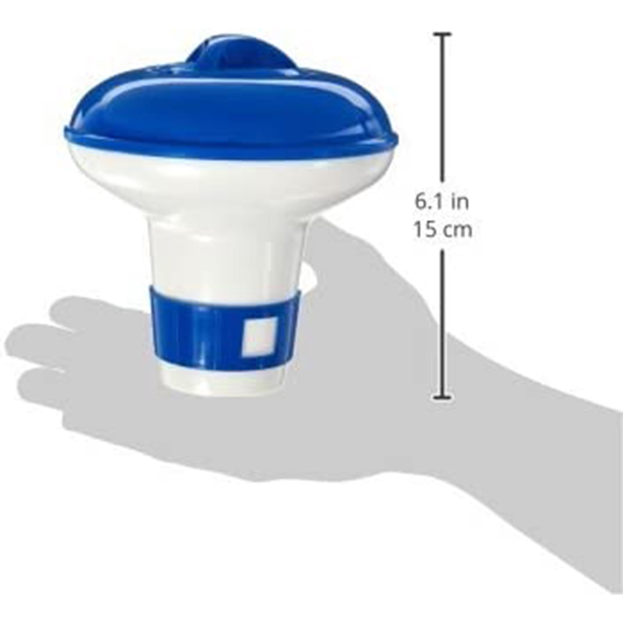 Swimline Hydrotools 8715 Mini Chemical Dispenser for Spas and Pools (Adjustable Flow, 1 in Tablet Capacity) 7xqkc