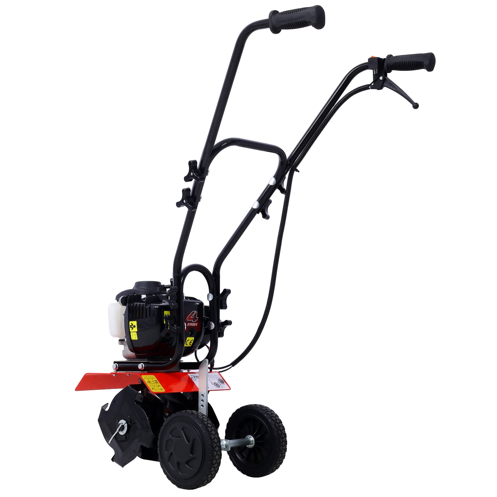 S-HOME 4-Stroke Viper Engine Mini Tiller Cultivator (1.3 HP, 37.7 cc) u4f2a