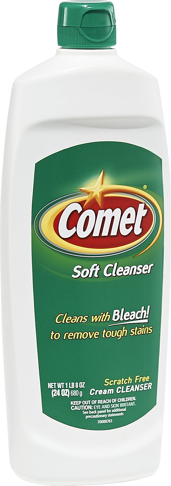 Comet Cleanser Cream with Bleach, Scratch-Free Multi-Surface Cleaner (6 Pack, 24 oz) ib95d