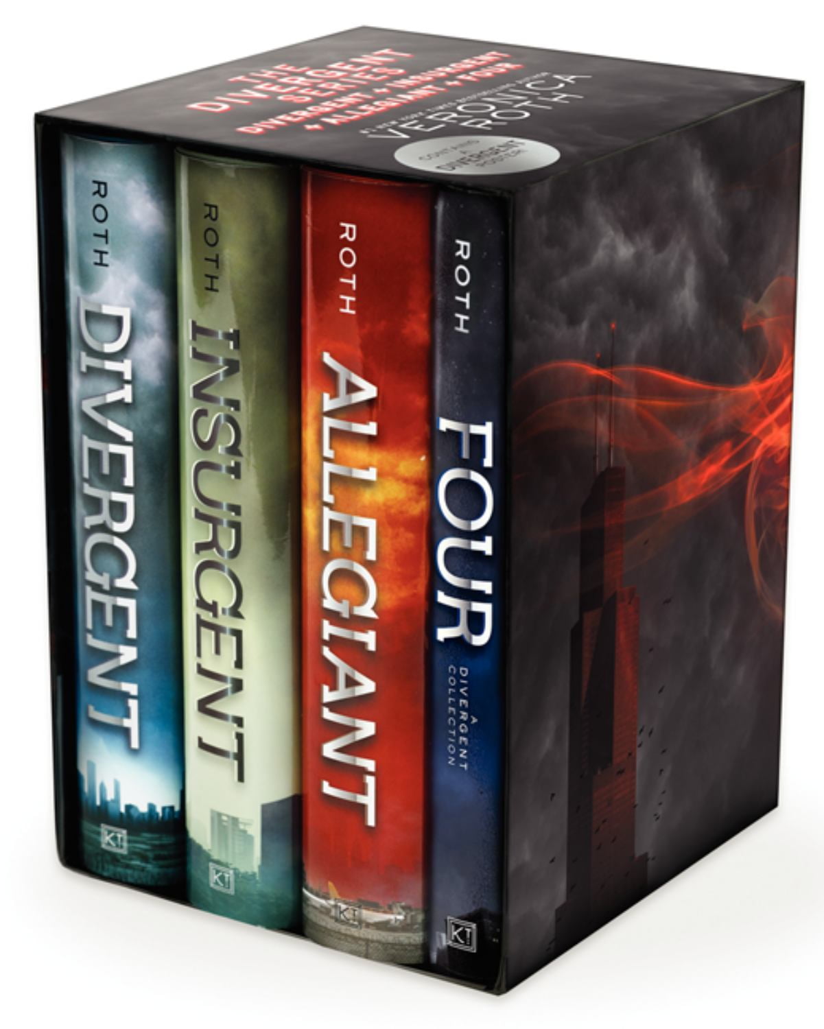 Veronica Roth Divergent Series Four-Book Hardcover Gift Set (4-Book Collection) niohn