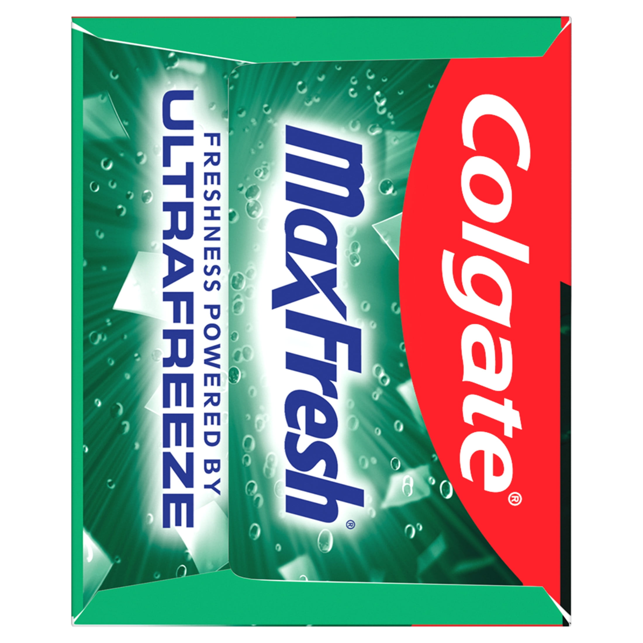 Colgate Max Fresh Whitening Toothpaste with Mini Breath Strips, Clean Mint (6.3 oz) 0uivi