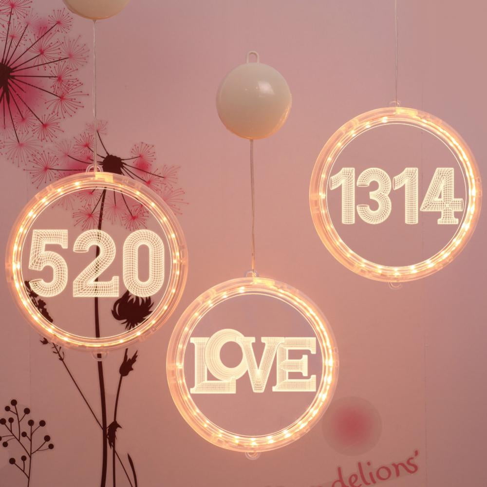 Anonymous LOVE Letter Curtain Fairy Lights (Warm White, 10 ft) 4a7xv