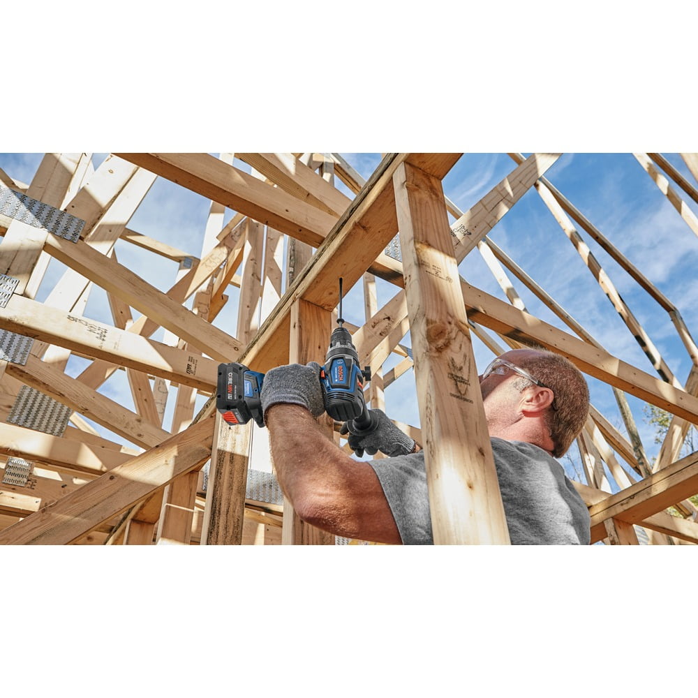 Bosch PROFACTOR 18V Brushless Cordless Drill Driver Kit with 8 Ah Battery (Refurbished, 0.5 in) p2g8e