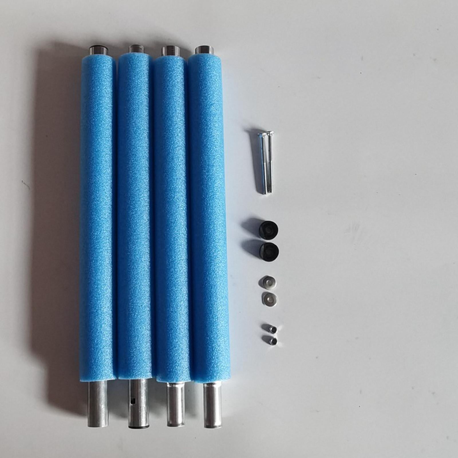 harayaa Trampoline Pole Replacement Set with Foam Sleeves (Blue, 20.67 in, 4-Pack) yeb8b