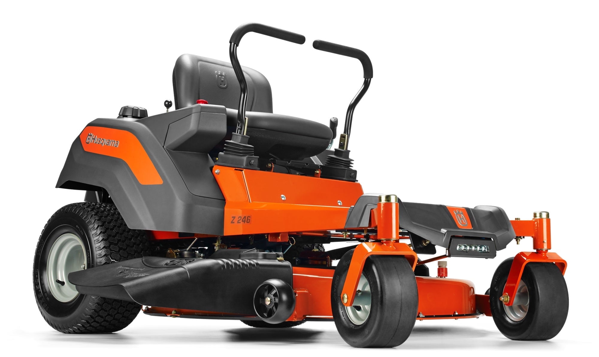 Husqvarna Z246 Zero Turn Lawn Mower with 21.5HP Kawasaki Engine (46-inch Deck) yj0bo