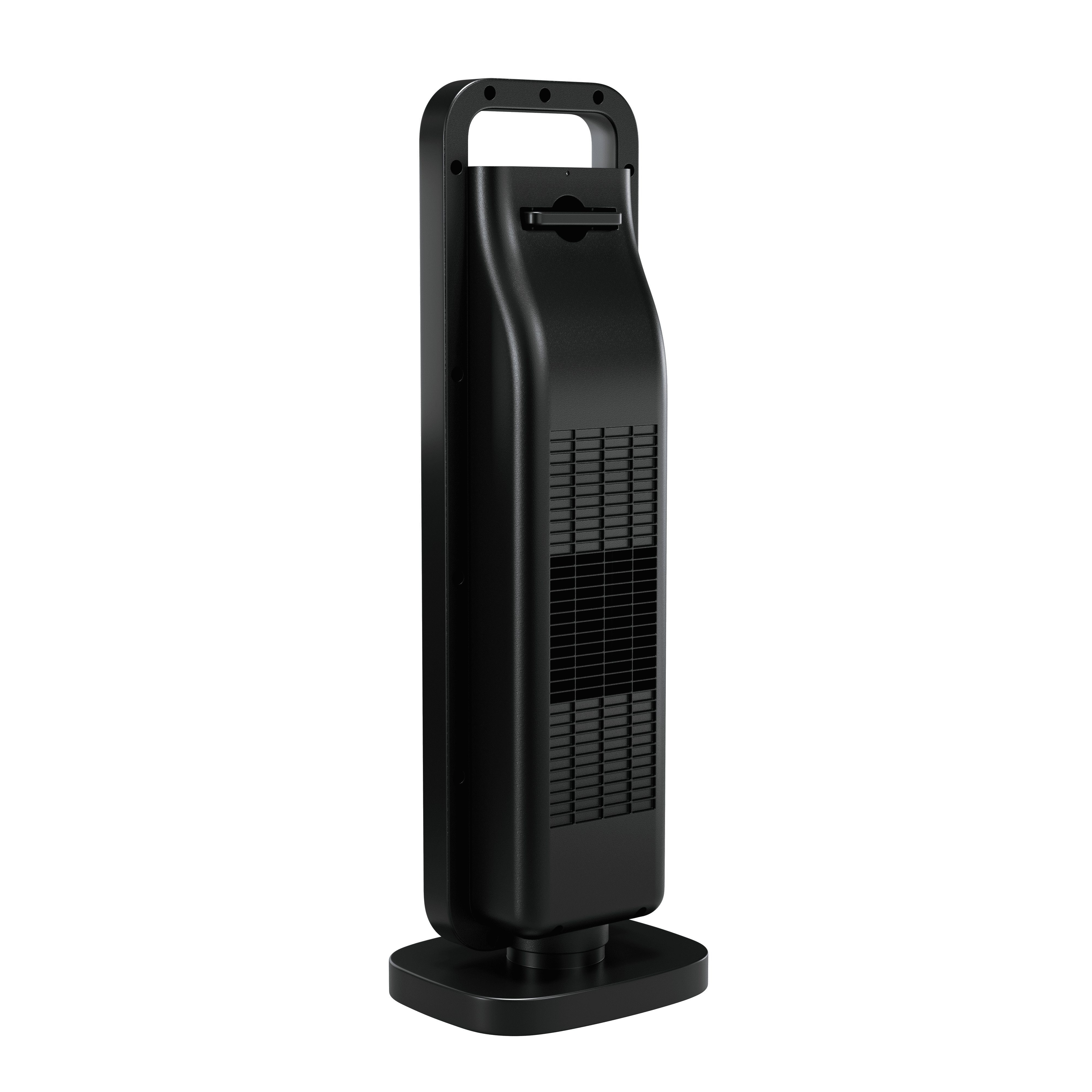 Comfort Zone 26 in Oscillating Digital Tower Heater with Remote Control (Silver, 26 in) n1rbh
