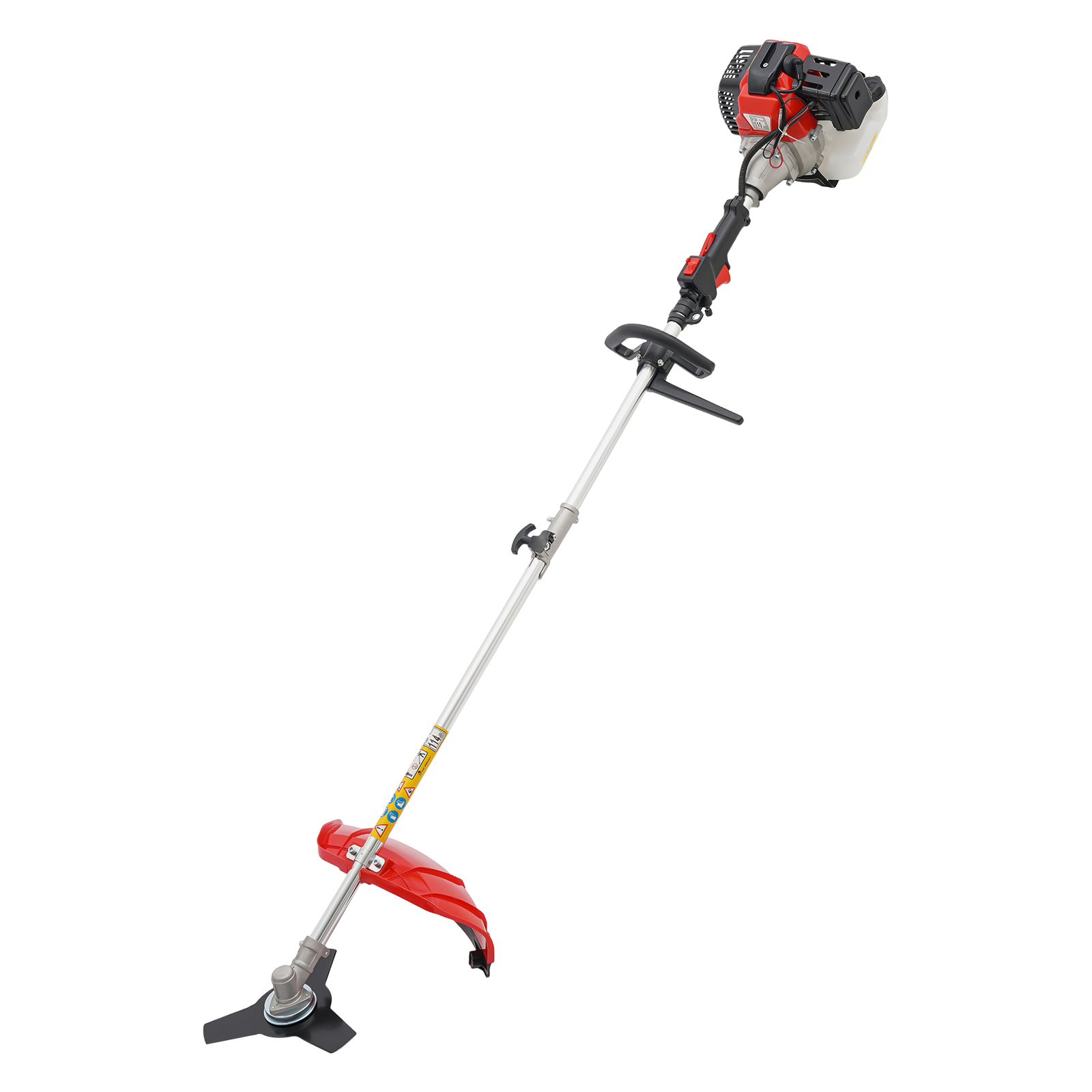 Peakora 52cc Gas Powered String Trimmer and Hedge Trimmer Multi-Tool System (Clear, 0.9qt) pu07p