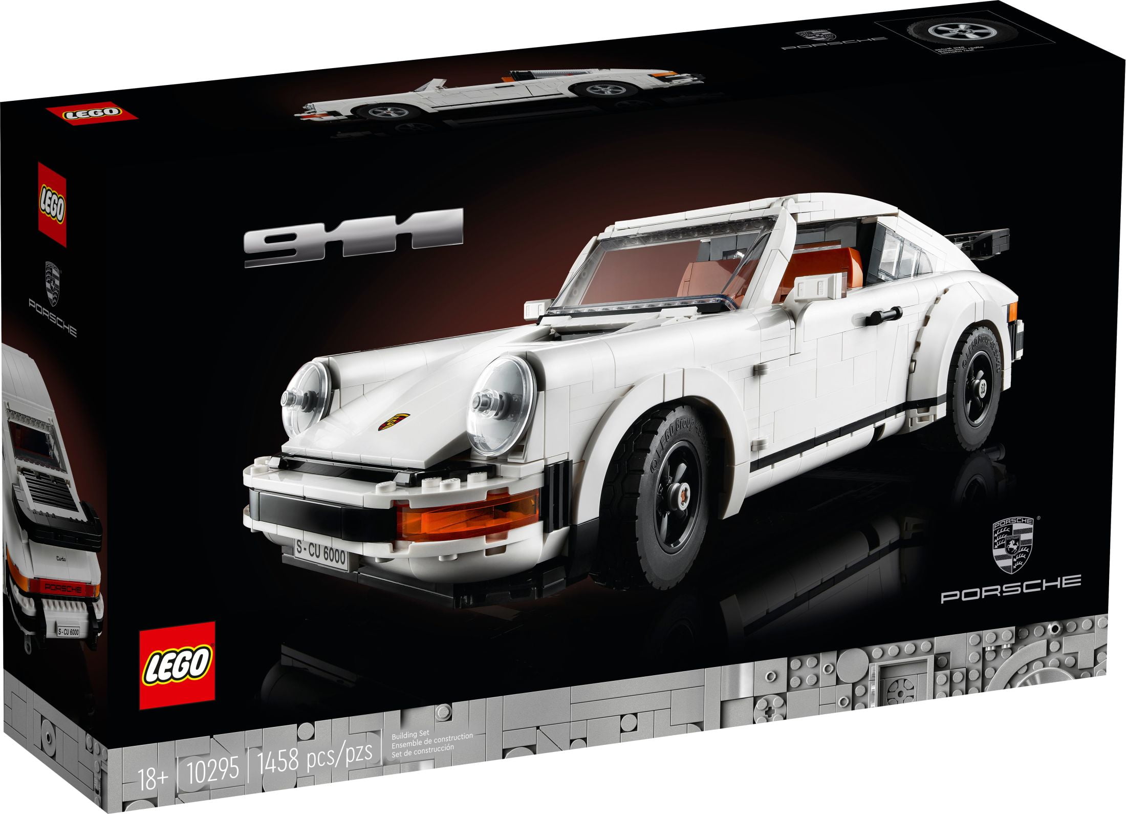LEGO Icons Porsche 911 10295 Building Kit, 2-in-1 Collectible Turbo and Targa Model Car Set for Adults gswch