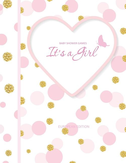 Createspace Baby Shower Games It's a Girl European Edition Activity Book (48 Pages) ie96v