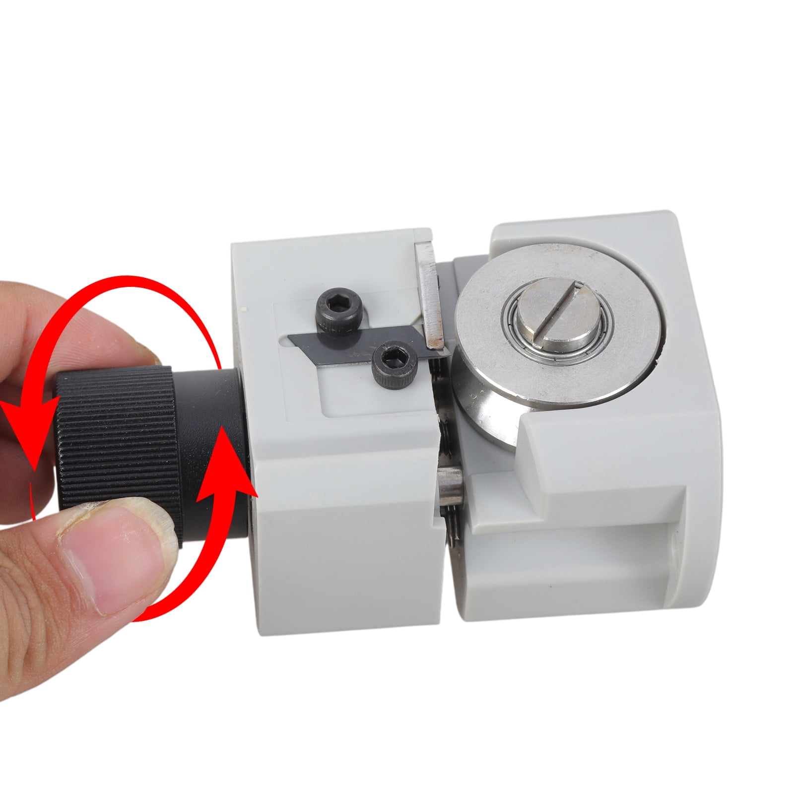 ROZYARD Manual Wire Stripper Machine Portable Scrap Wire Peeling Tool (0.08 in to 1 in) 5xenq