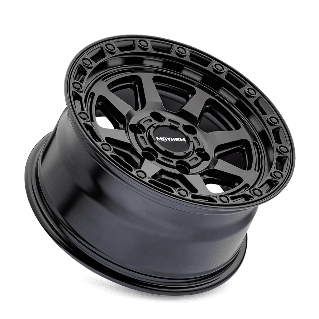 Mayhem Ridgeline 8306 Wheel Satin Black (17 x 8.5 in) 4qftj