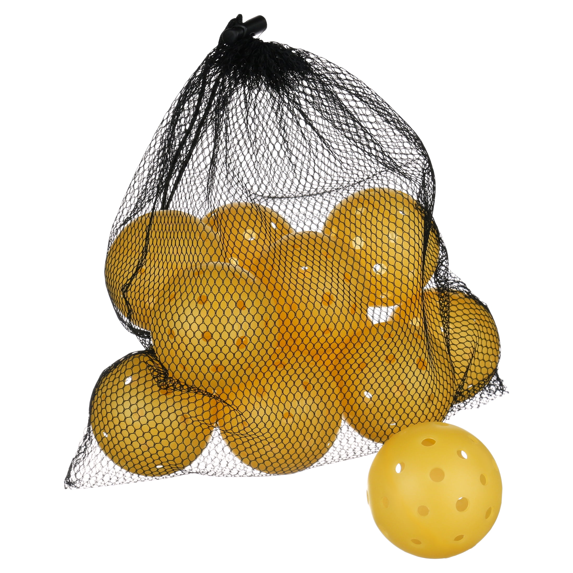 Tourna Strike Outdoor Pickleballs High-Visibility Durable Performance (Yellow, 12 ct) d7br9