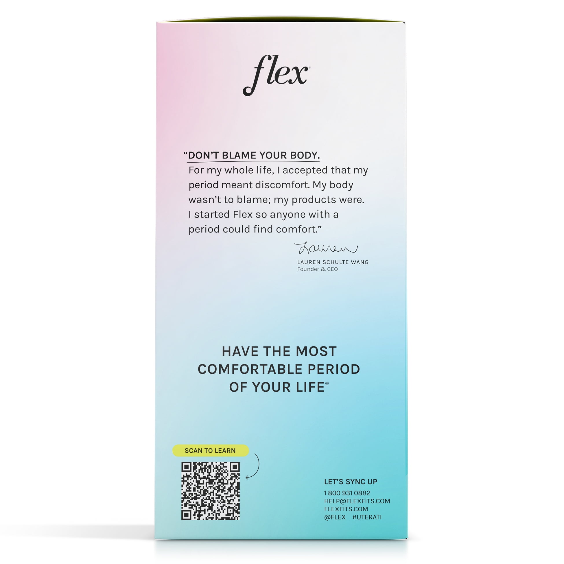 Flex Plant+ Super Absorbency Ultra Thin Pads with Wings (Unscented, 156 Count) bx916
