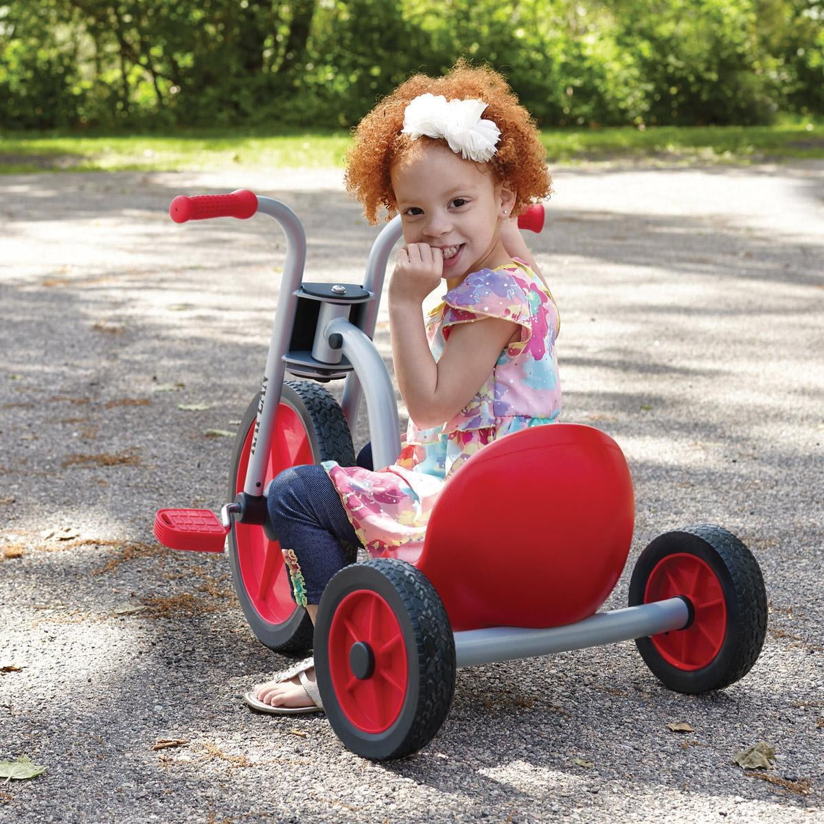 Kaplan Early Learning Company Smooth Rider Lowrider Trike (Red, 1 Unit) 1x452