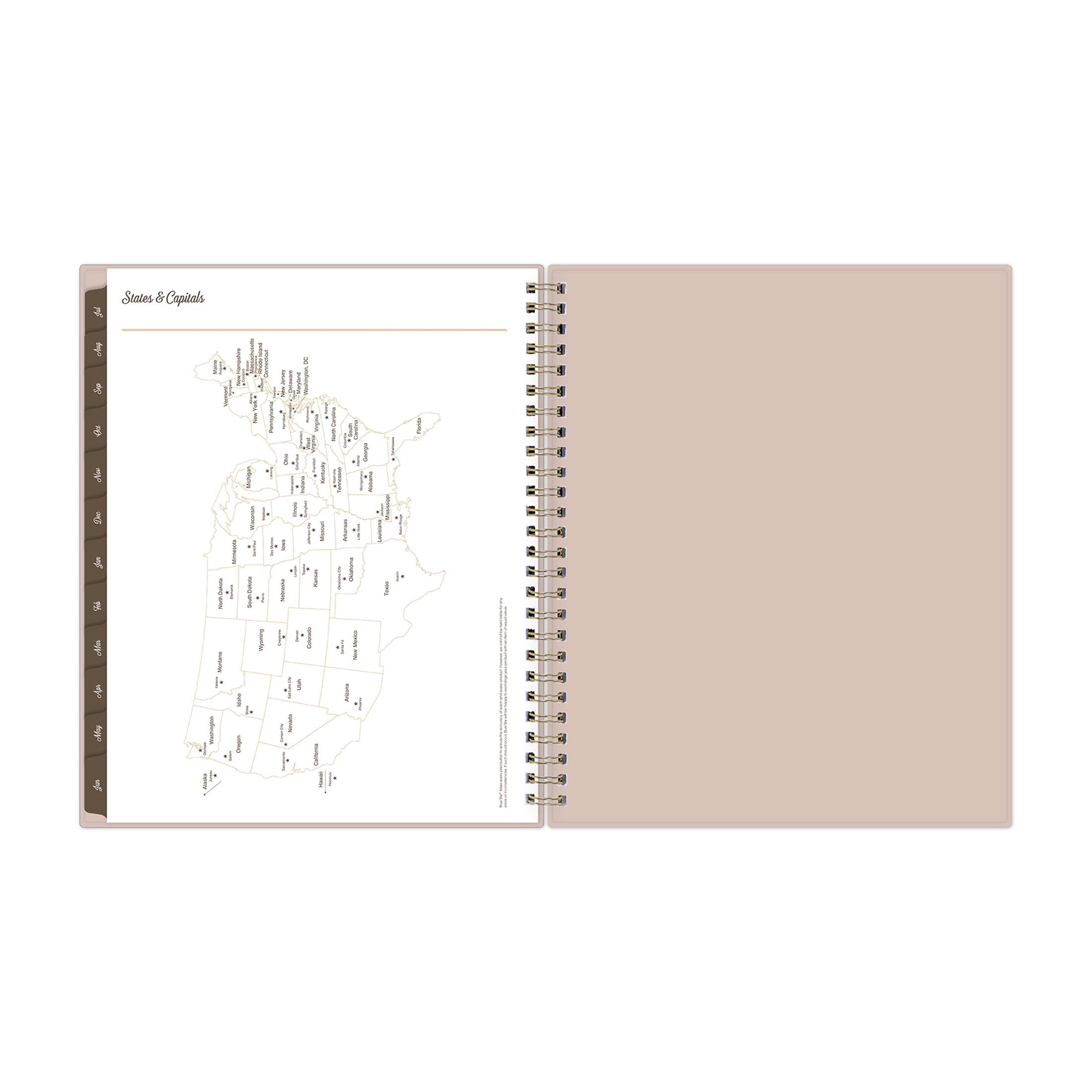 Blue Sky Jessie James Decker Academic Planner, Weekly & Monthly Organizer, Highland Tan (7 in x 9 in, 15-Month) y56mn