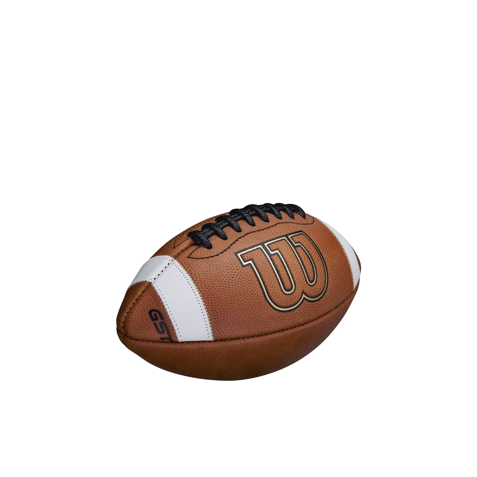 Wilson GST 1003 Official Size Leather Game Football (Brown, Official Size) xz3z0