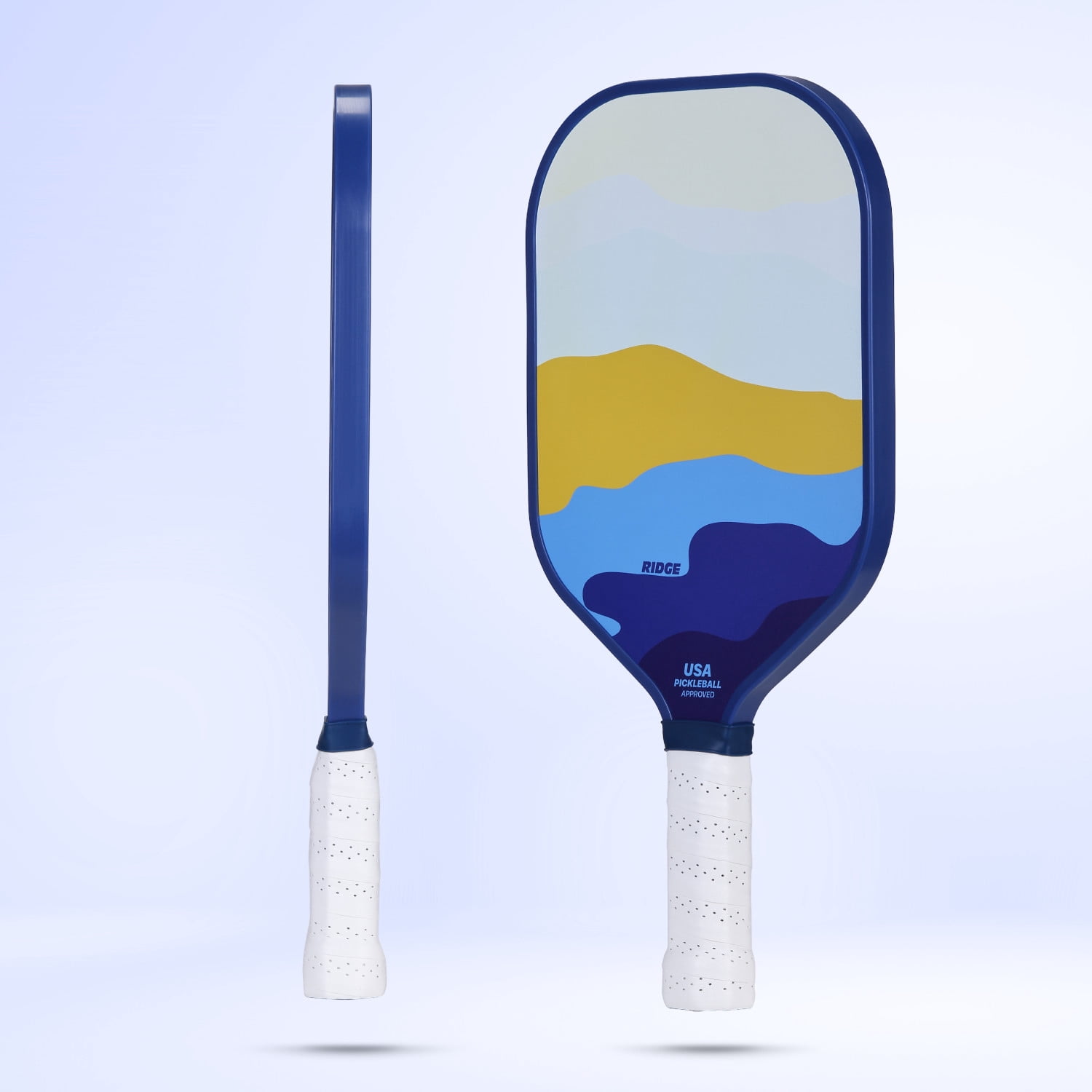Pickle O'Joe USAPA Approved Fiberglass Pickleball Paddle (Blue Ridge, 15.5 in x 8 in) 7ao80