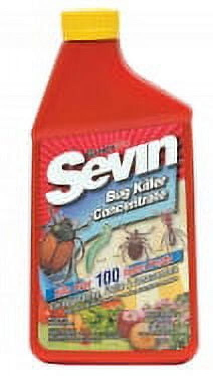 Sevin Insect Killer Concentrate for Lawns and Gardens (16 oz) lkigp
